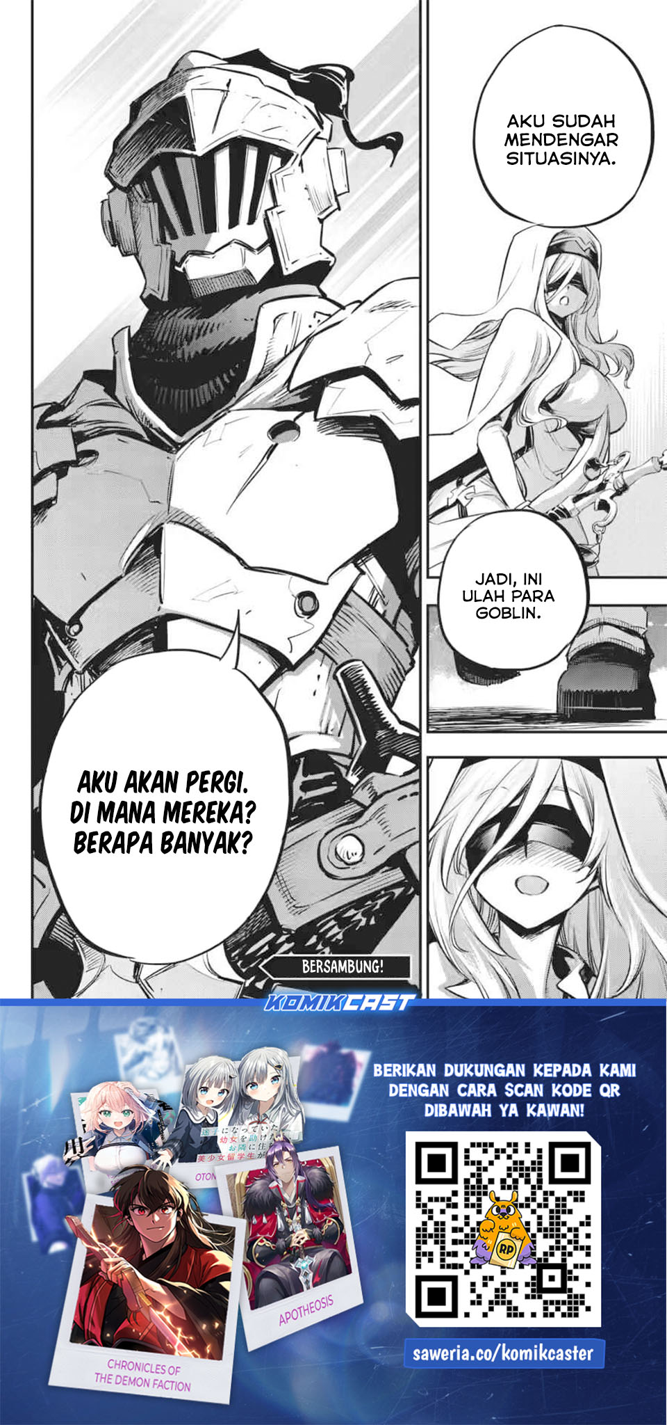 Halaman 29 dari Goblin Slayer Chapter 103