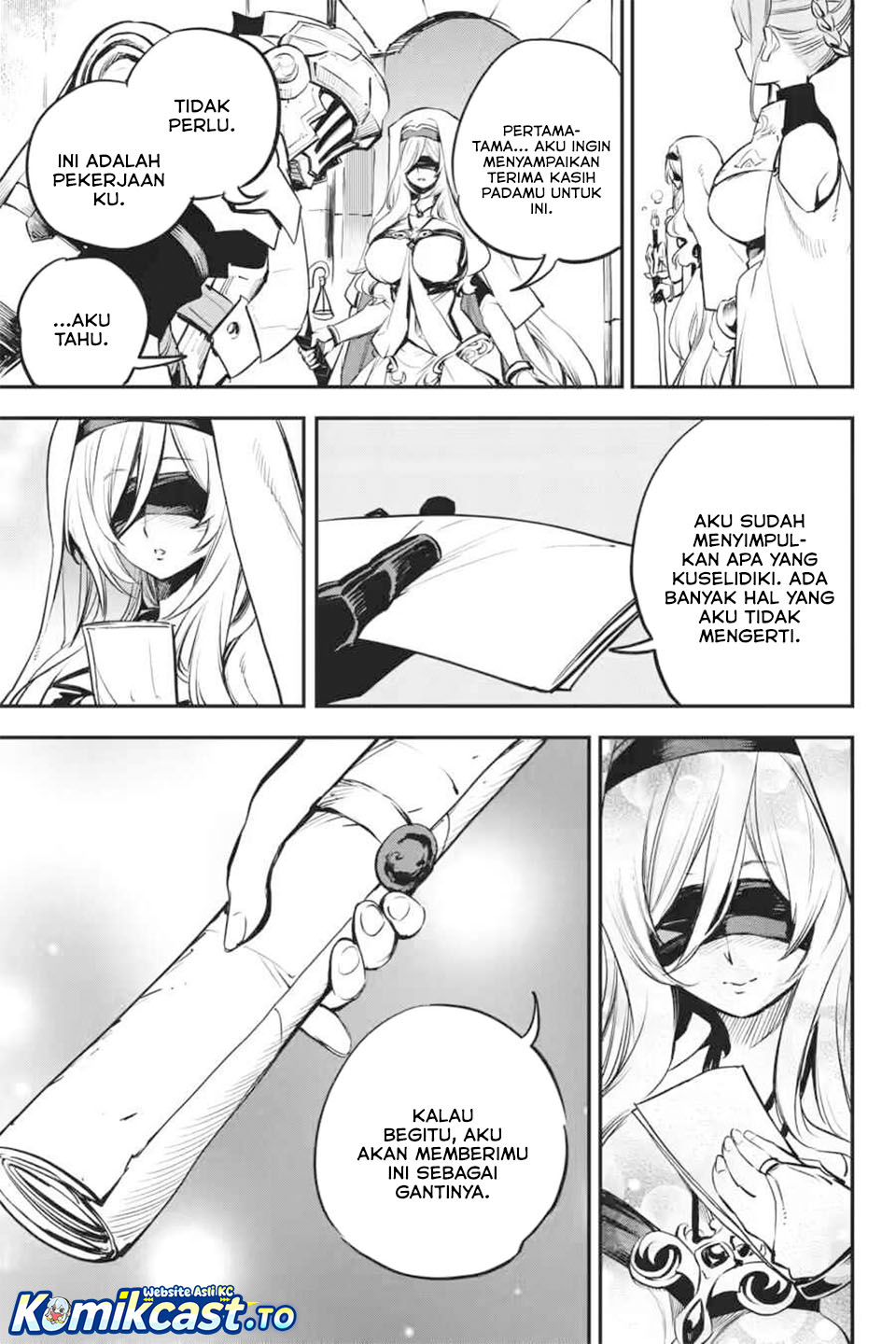 Halaman 14 dari Goblin Slayer Chapter 104