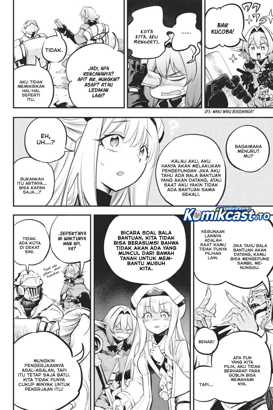 Halaman 5 dari Goblin Slayer Chapter 107