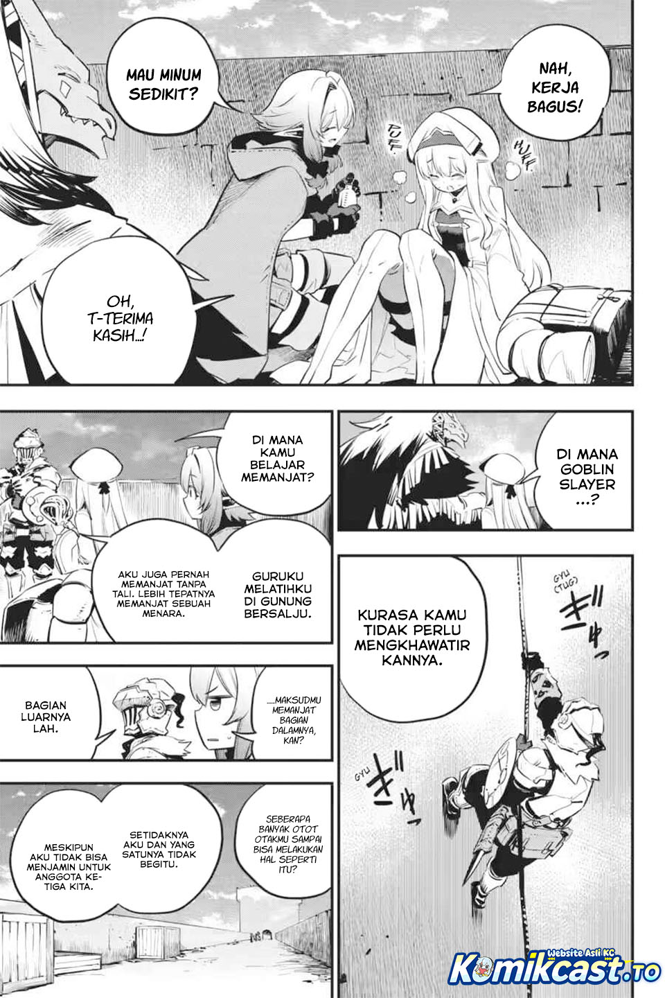 Halaman 8 dari Goblin Slayer Chapter 107