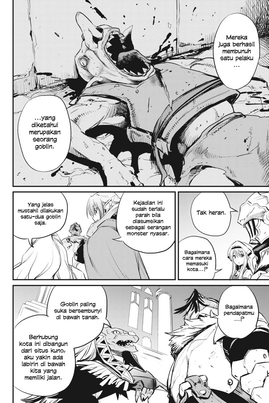 Halaman 10 dari Goblin Slayer Chapter 18