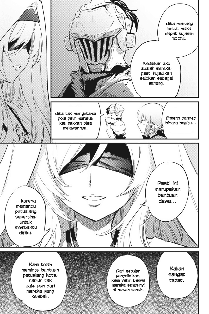 Halaman 11 dari Goblin Slayer Chapter 18