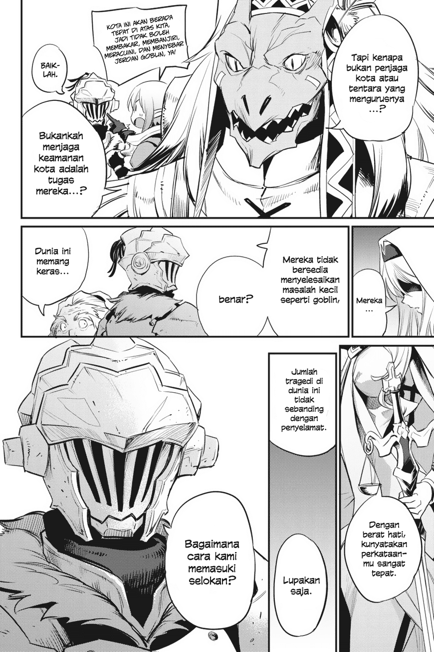 Halaman 14 dari Goblin Slayer Chapter 18