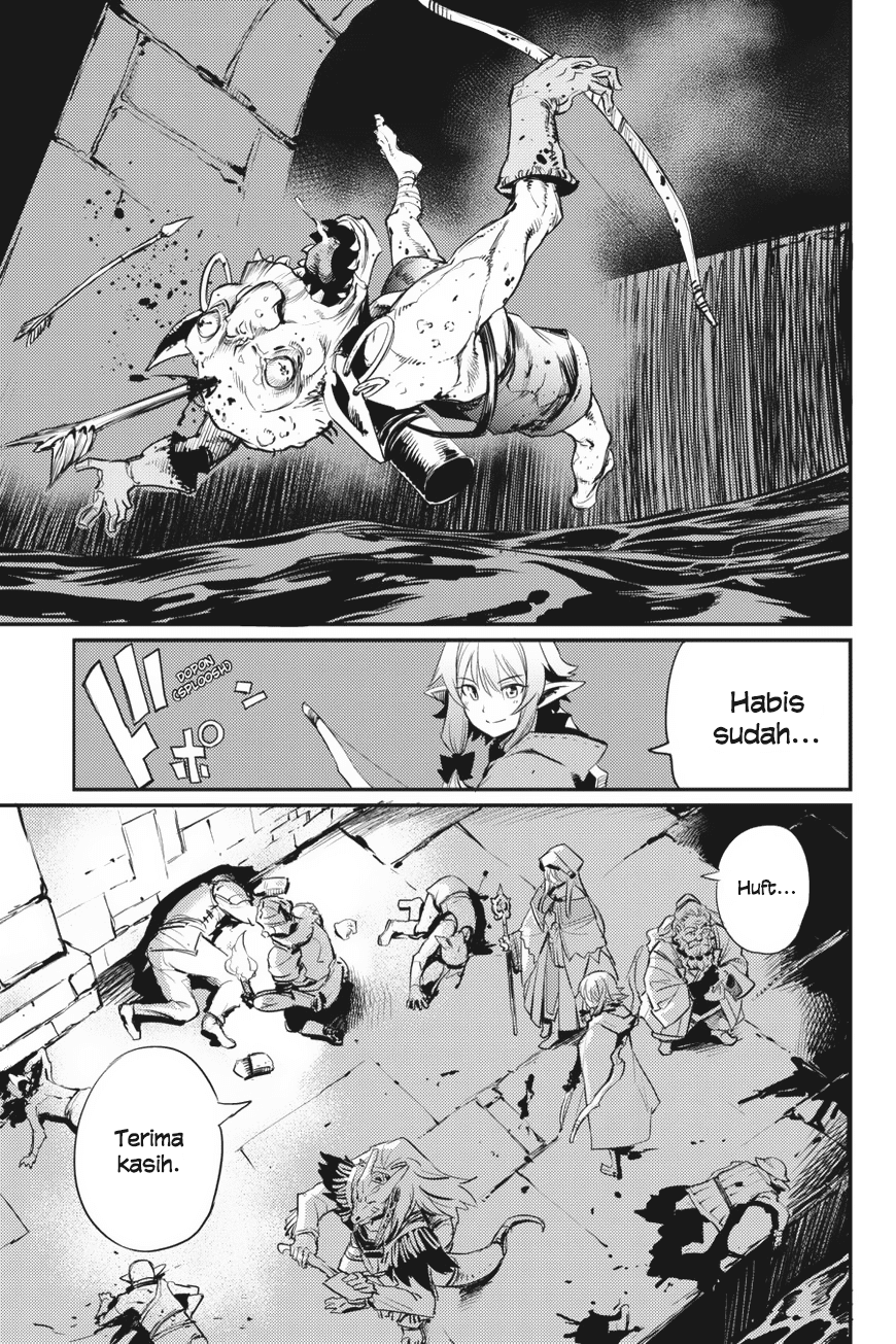 Halaman 19 dari Goblin Slayer Chapter 18