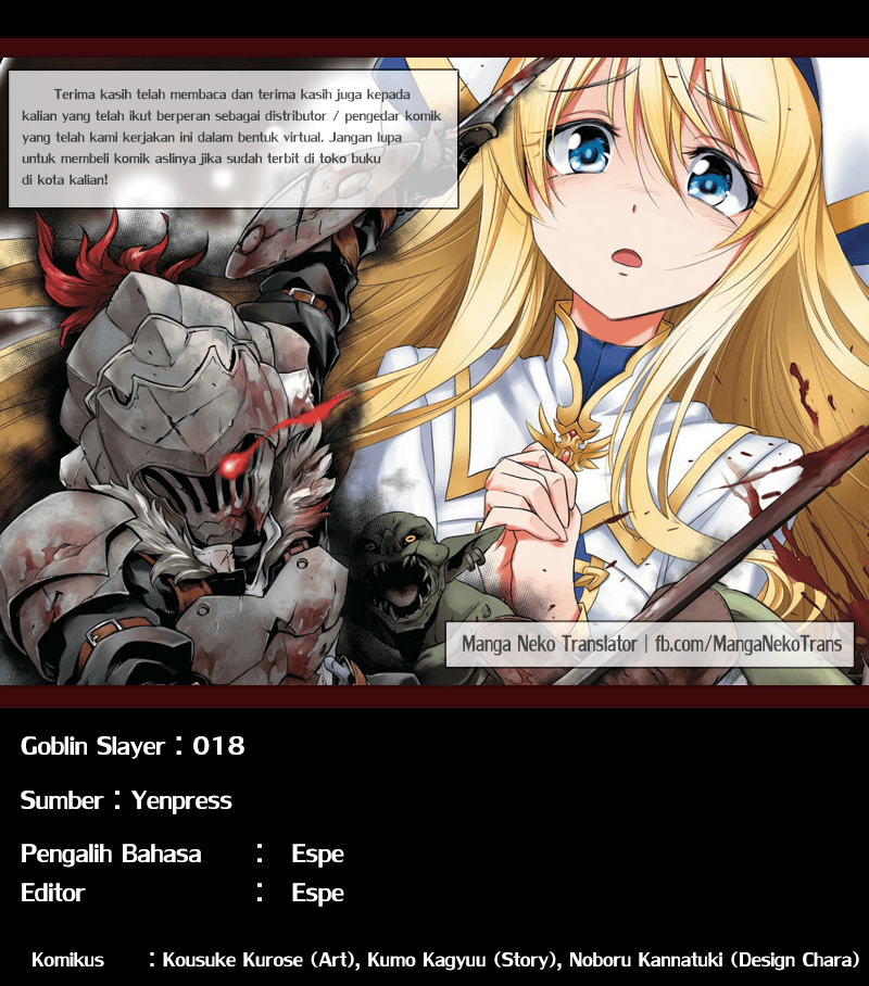 Halaman 32 dari Goblin Slayer Chapter 18