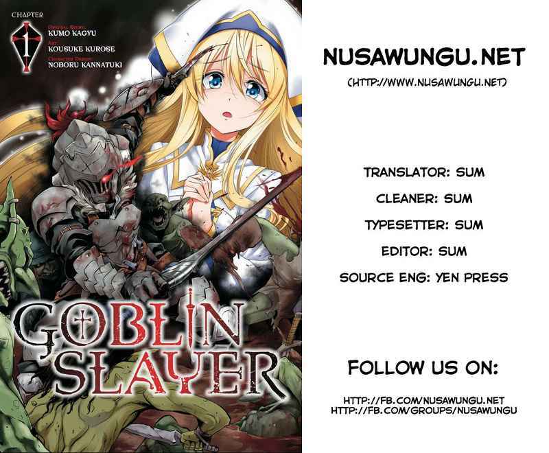 Halaman 1 dari Goblin Slayer Chapter 2