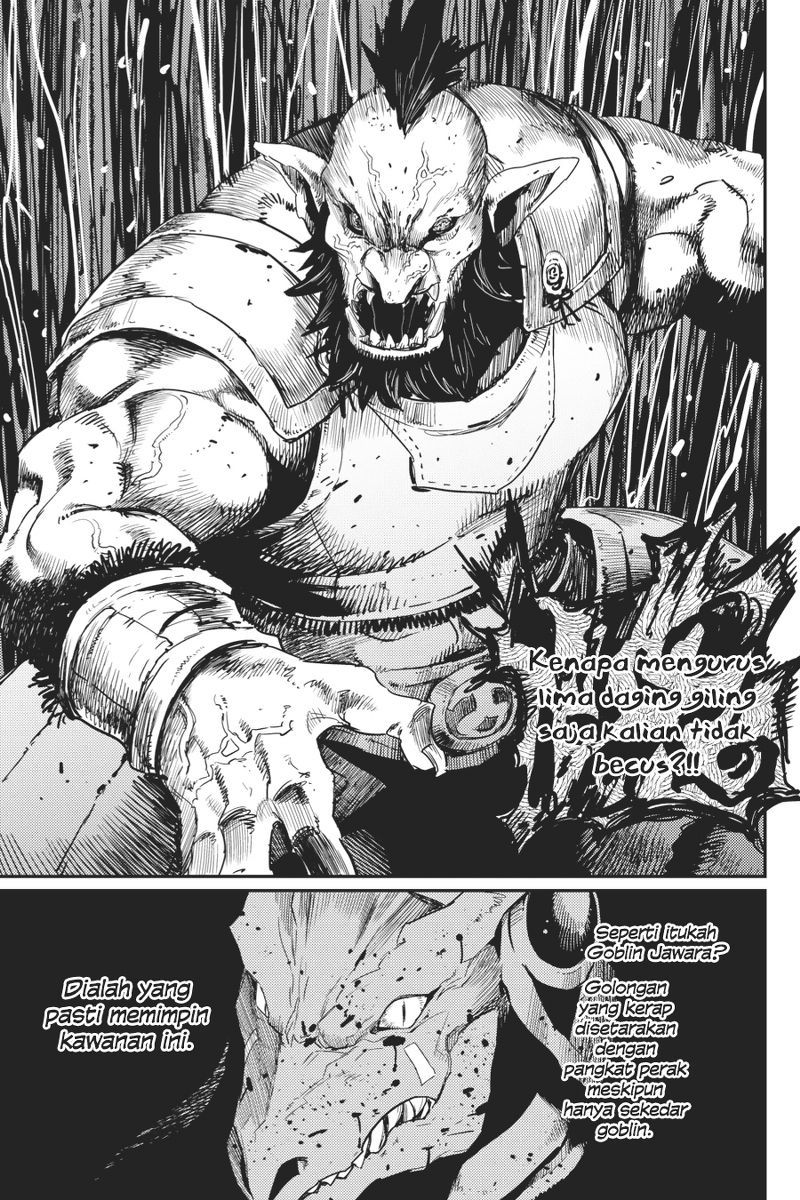 Halaman 11 dari Goblin Slayer Chapter 22