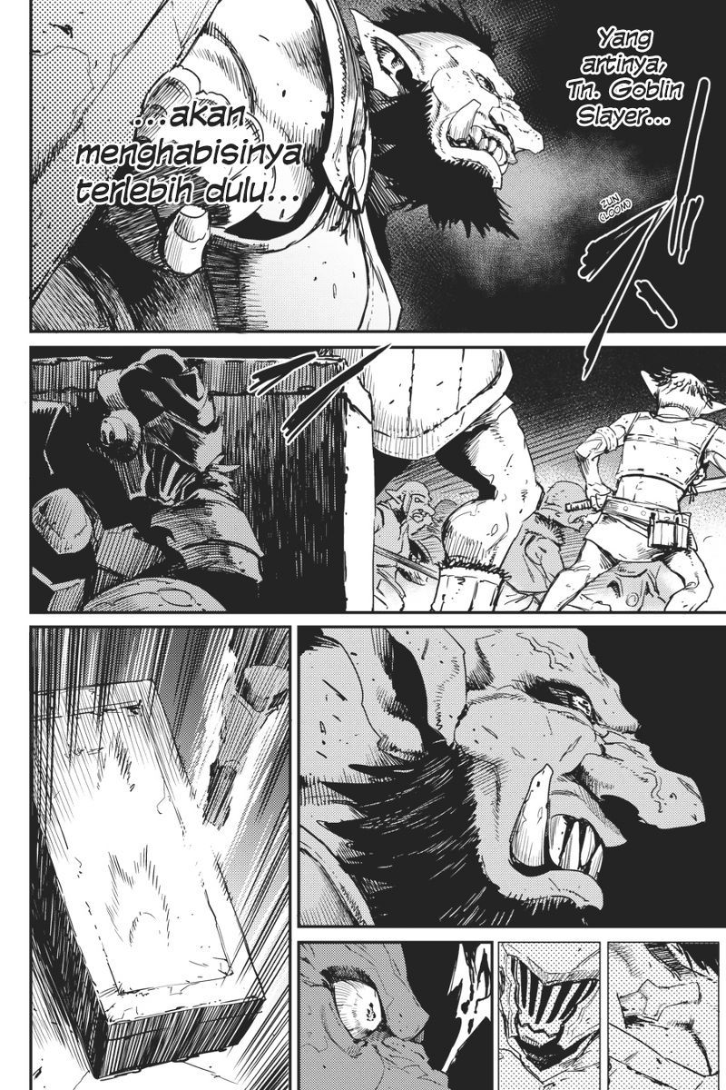 Halaman 12 dari Goblin Slayer Chapter 22