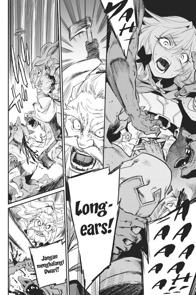 Halaman 23 dari Goblin Slayer Chapter 22