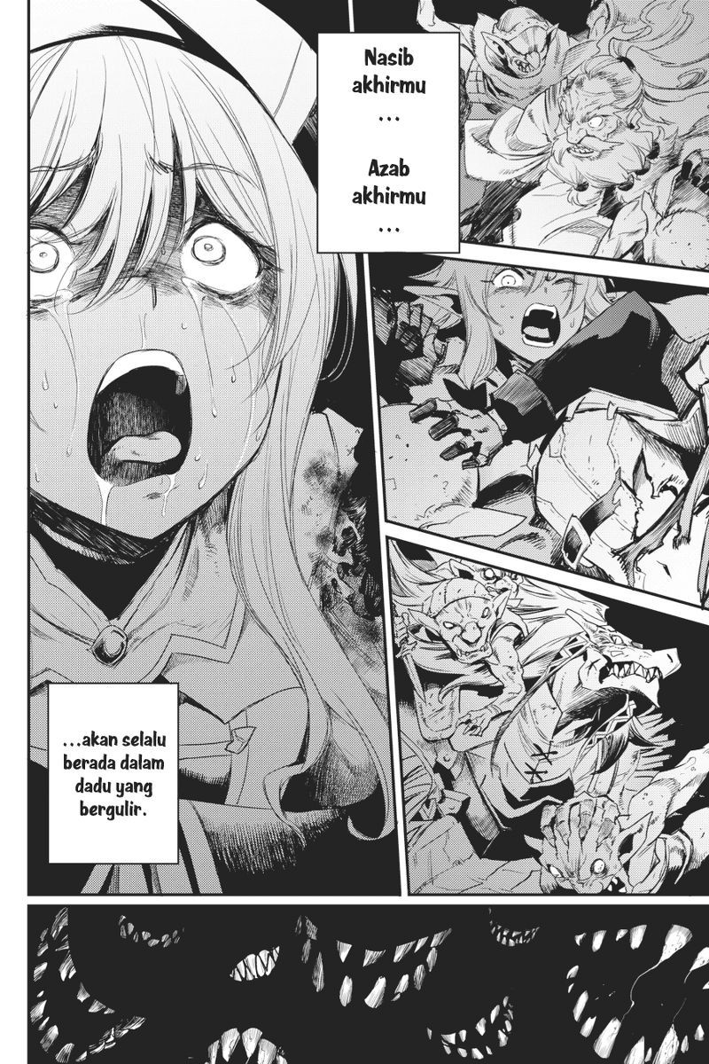 Halaman 26 dari Goblin Slayer Chapter 22