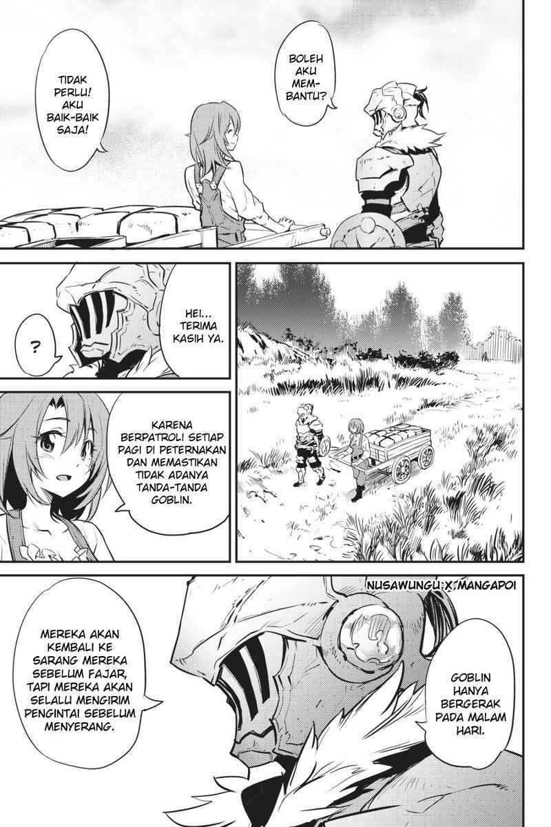 Halaman 11 dari Goblin Slayer Chapter 3