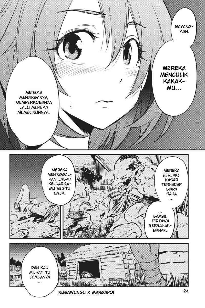 Halaman 26 dari Goblin Slayer Chapter 3