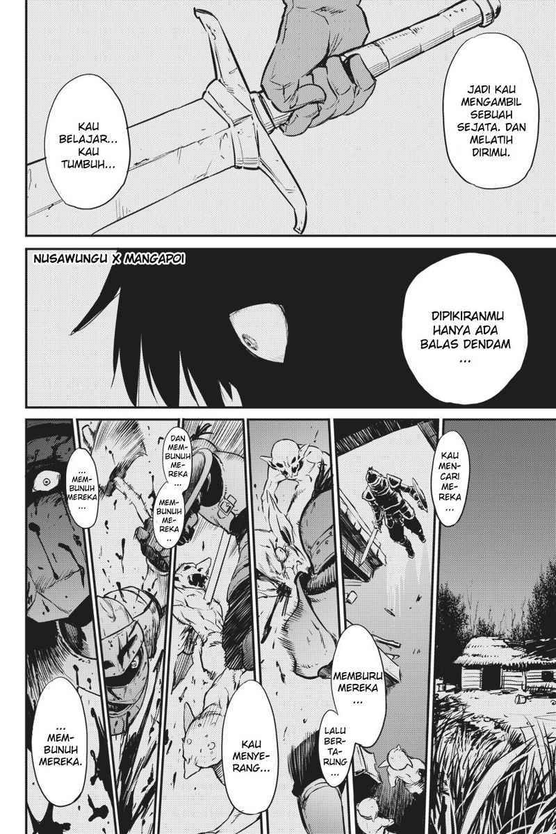 Halaman 28 dari Goblin Slayer Chapter 3