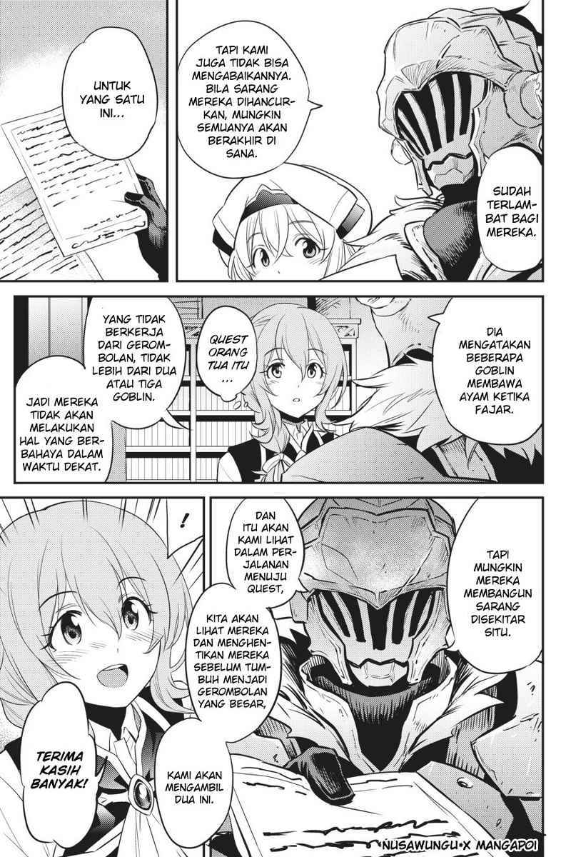 Halaman 36 dari Goblin Slayer Chapter 3