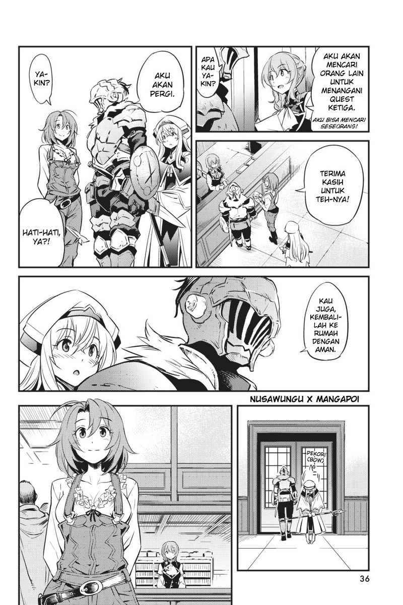 Halaman 37 dari Goblin Slayer Chapter 3