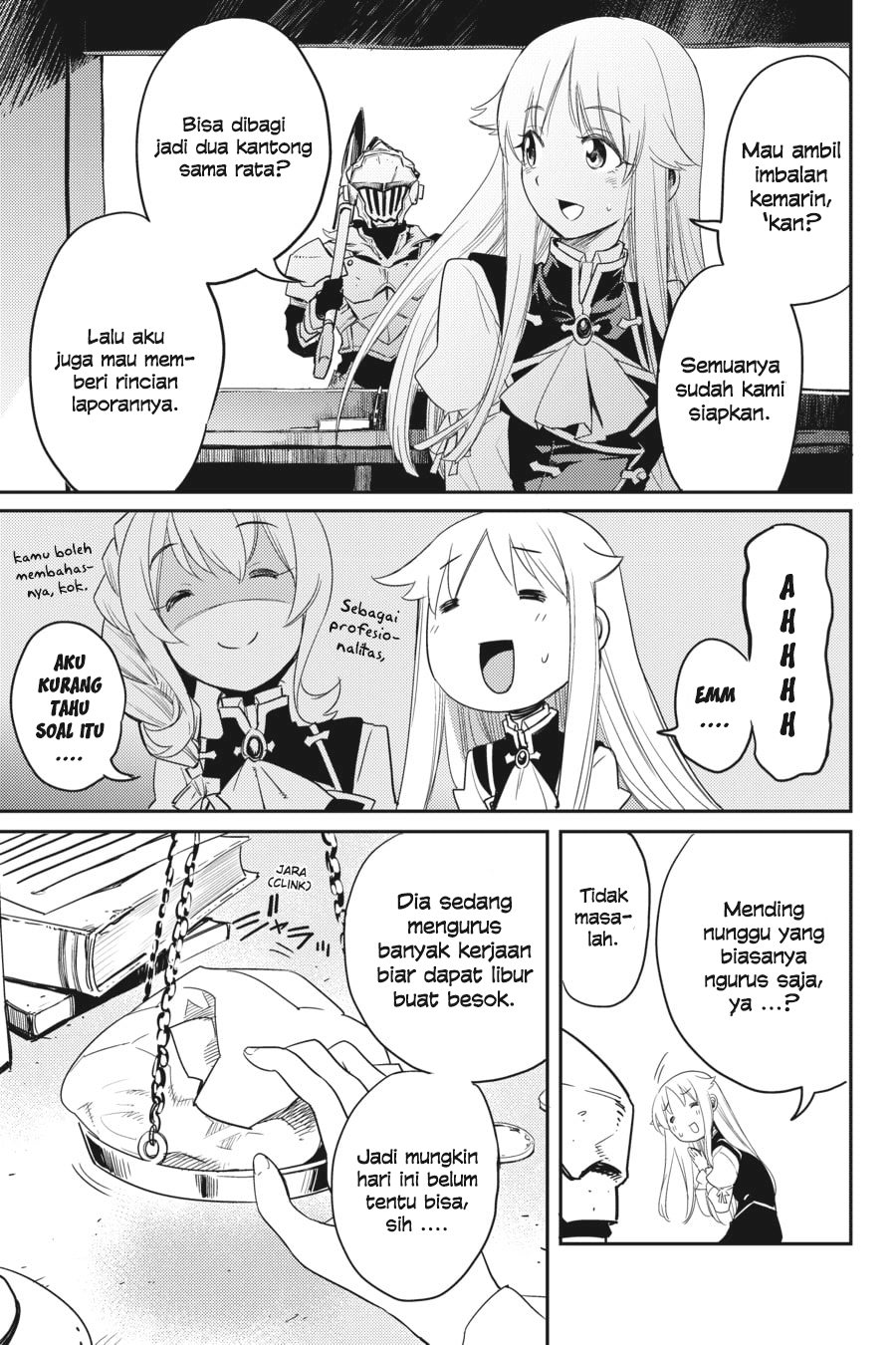 Halaman 10 dari Goblin Slayer Chapter 32