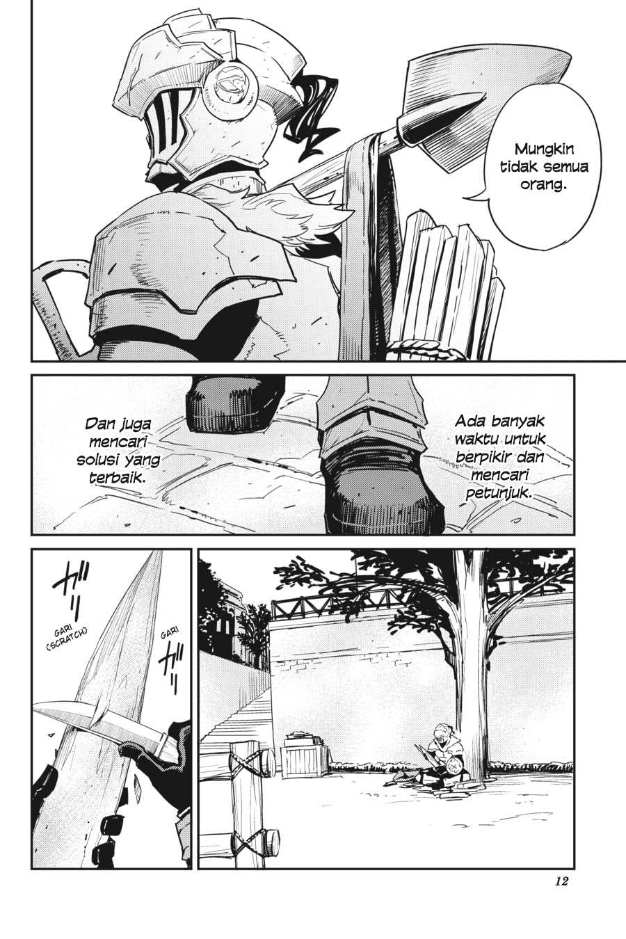 Halaman 13 dari Goblin Slayer Chapter 32