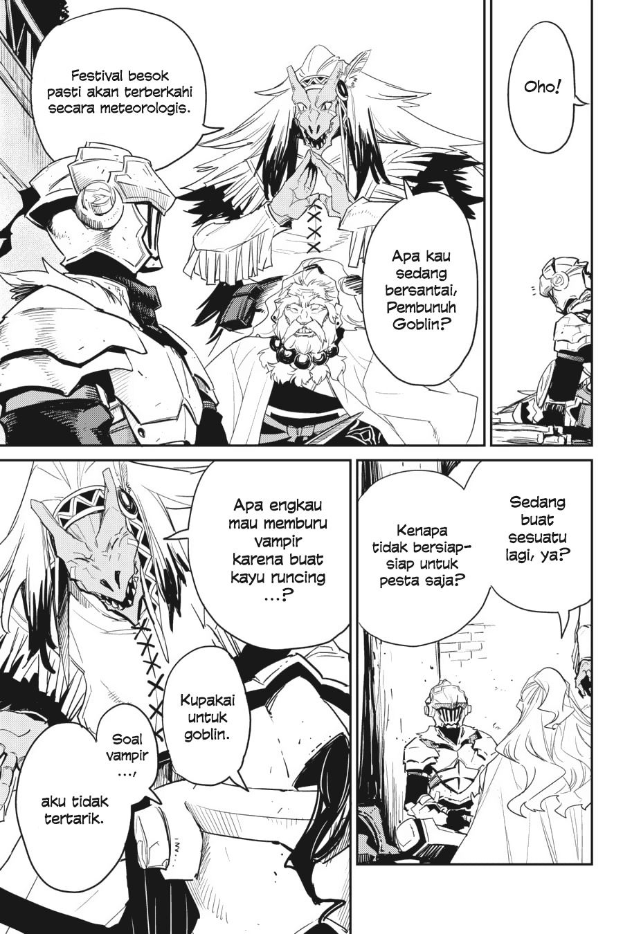 Halaman 14 dari Goblin Slayer Chapter 32