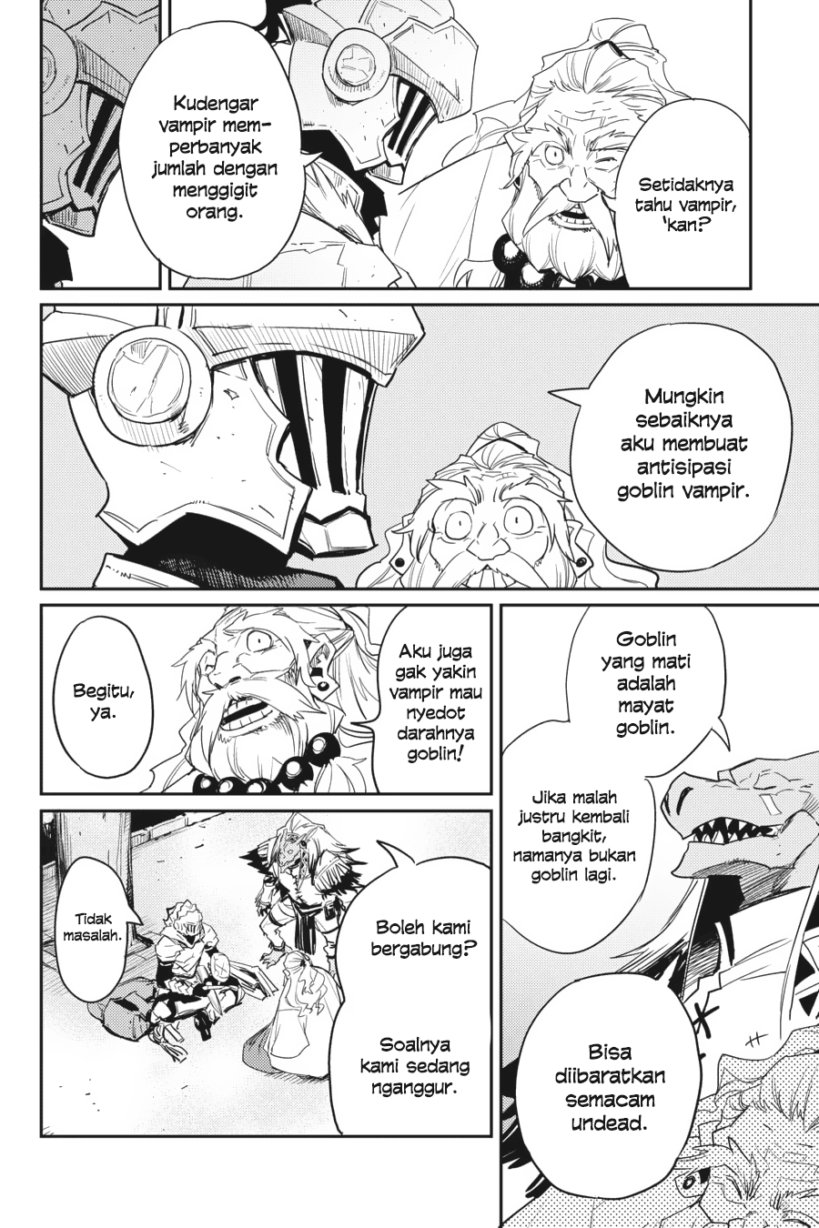 Halaman 15 dari Goblin Slayer Chapter 32