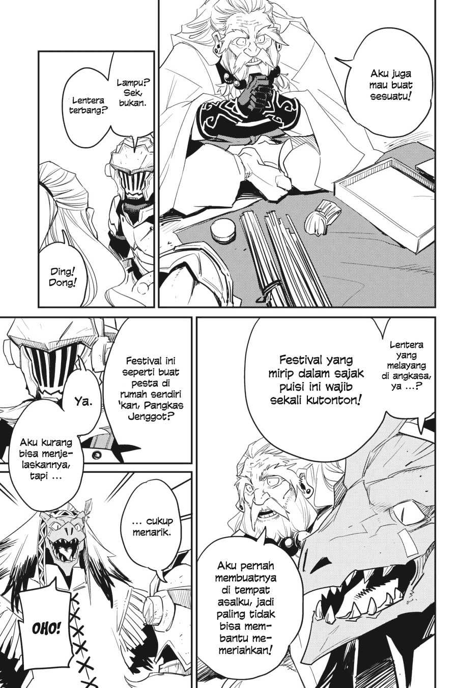 Halaman 16 dari Goblin Slayer Chapter 32