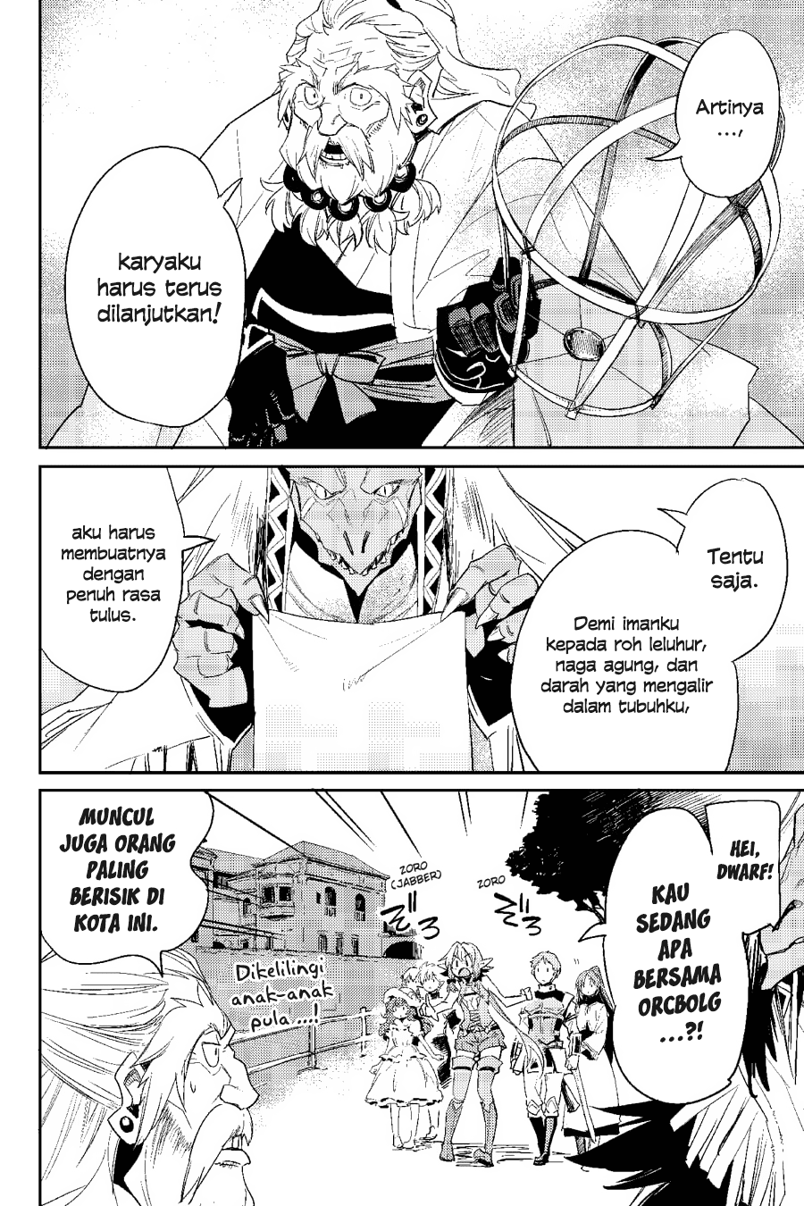 Halaman 19 dari Goblin Slayer Chapter 32