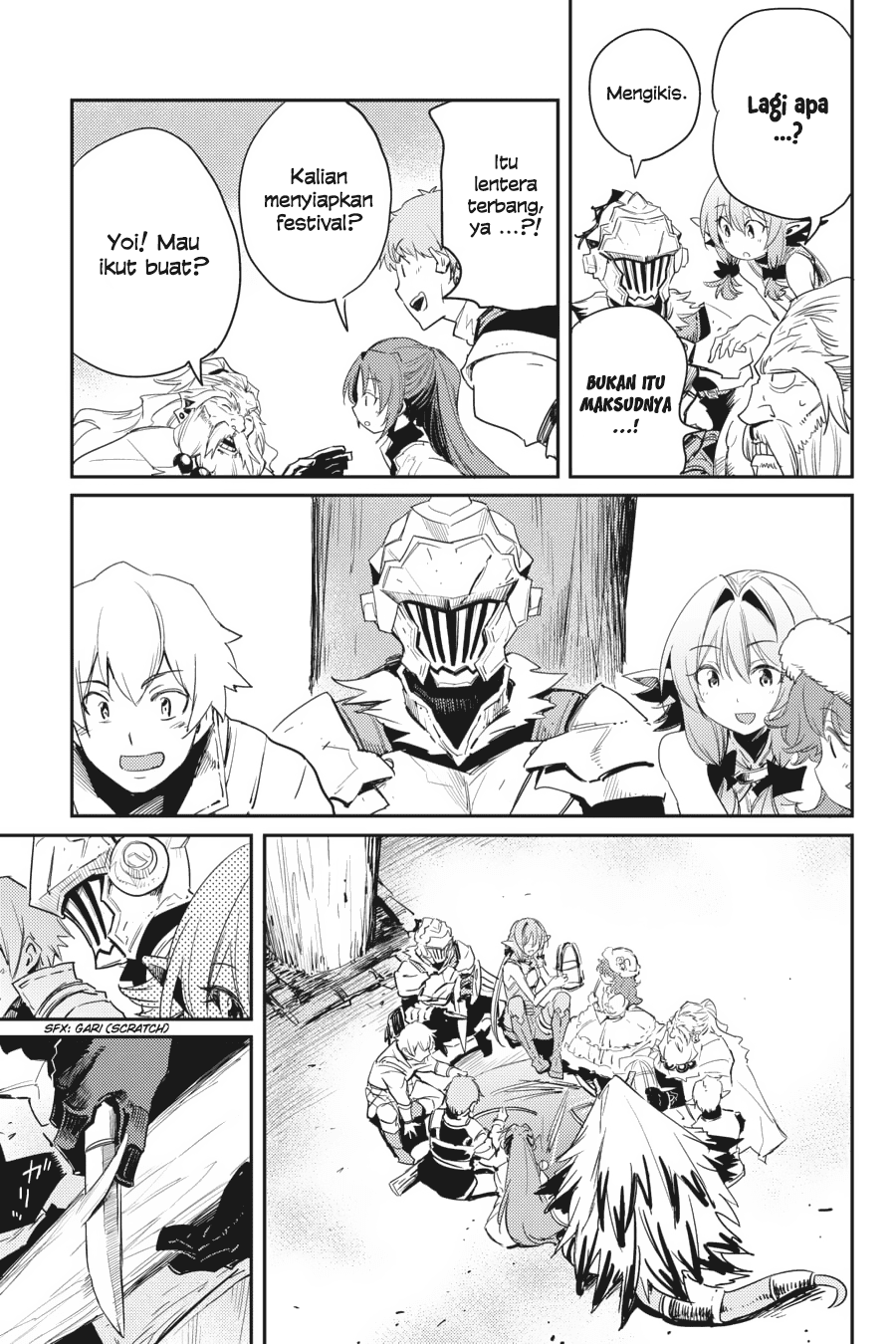 Halaman 20 dari Goblin Slayer Chapter 32