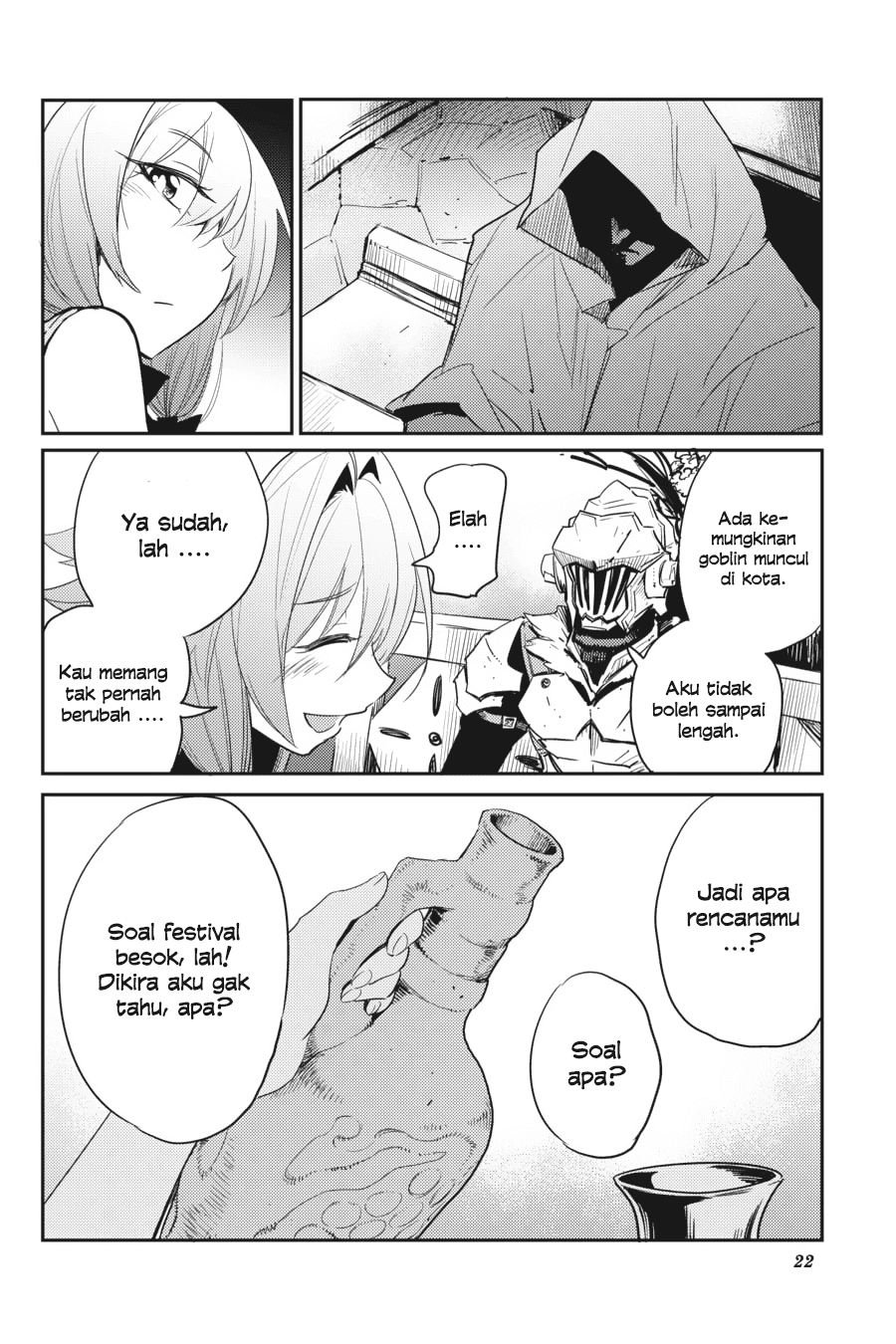 Halaman 23 dari Goblin Slayer Chapter 32