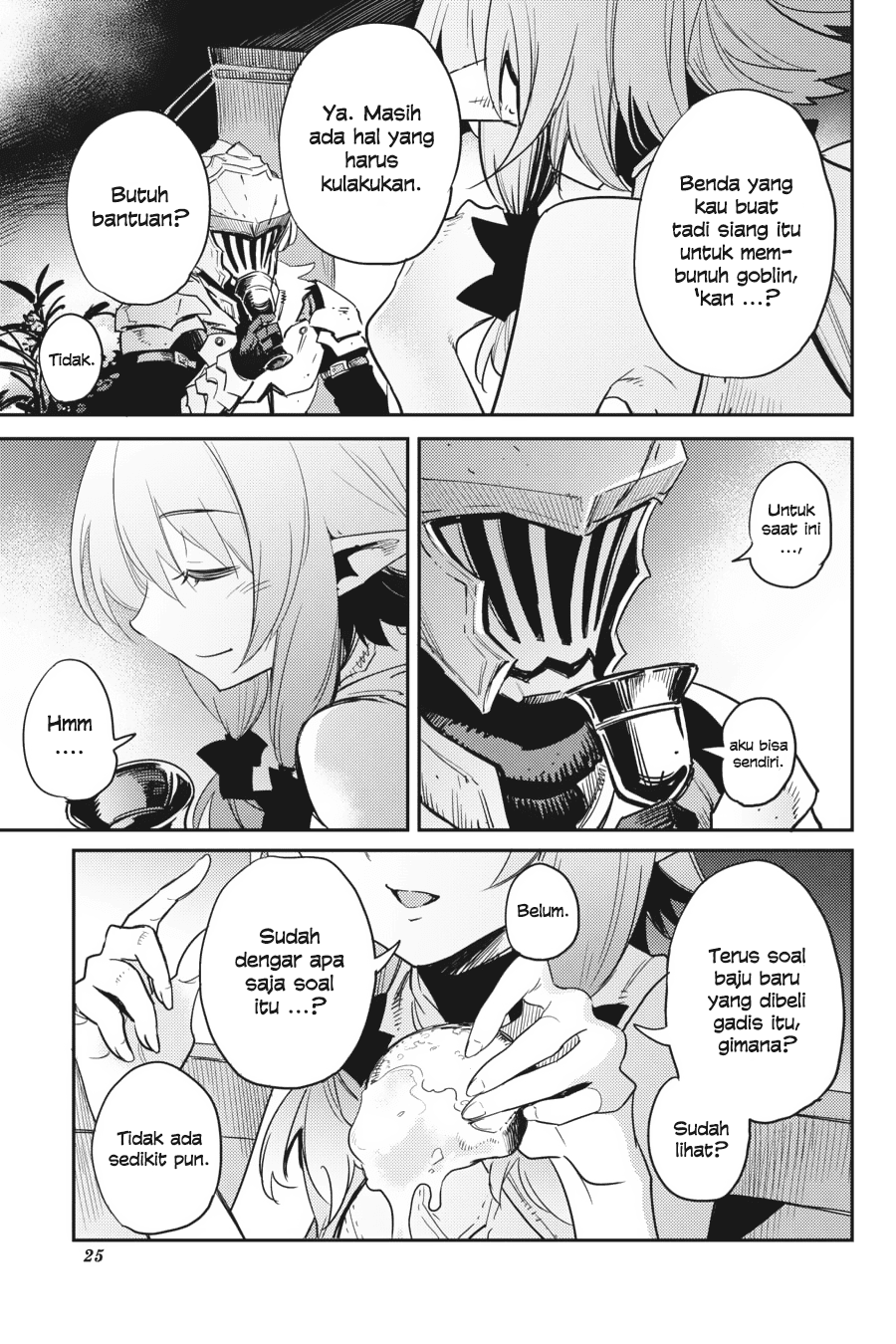 Halaman 26 dari Goblin Slayer Chapter 32