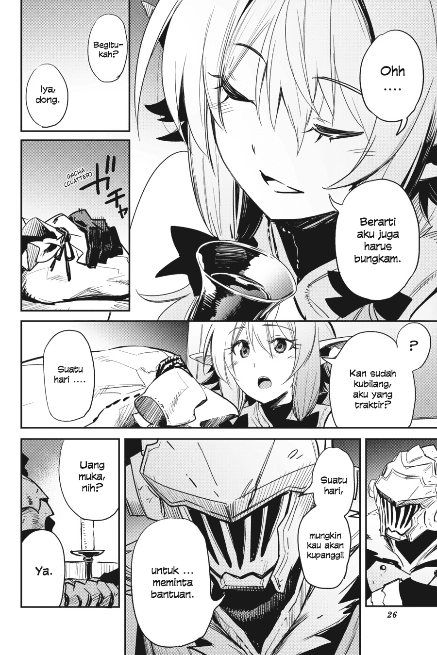 Halaman 27 dari Goblin Slayer Chapter 32
