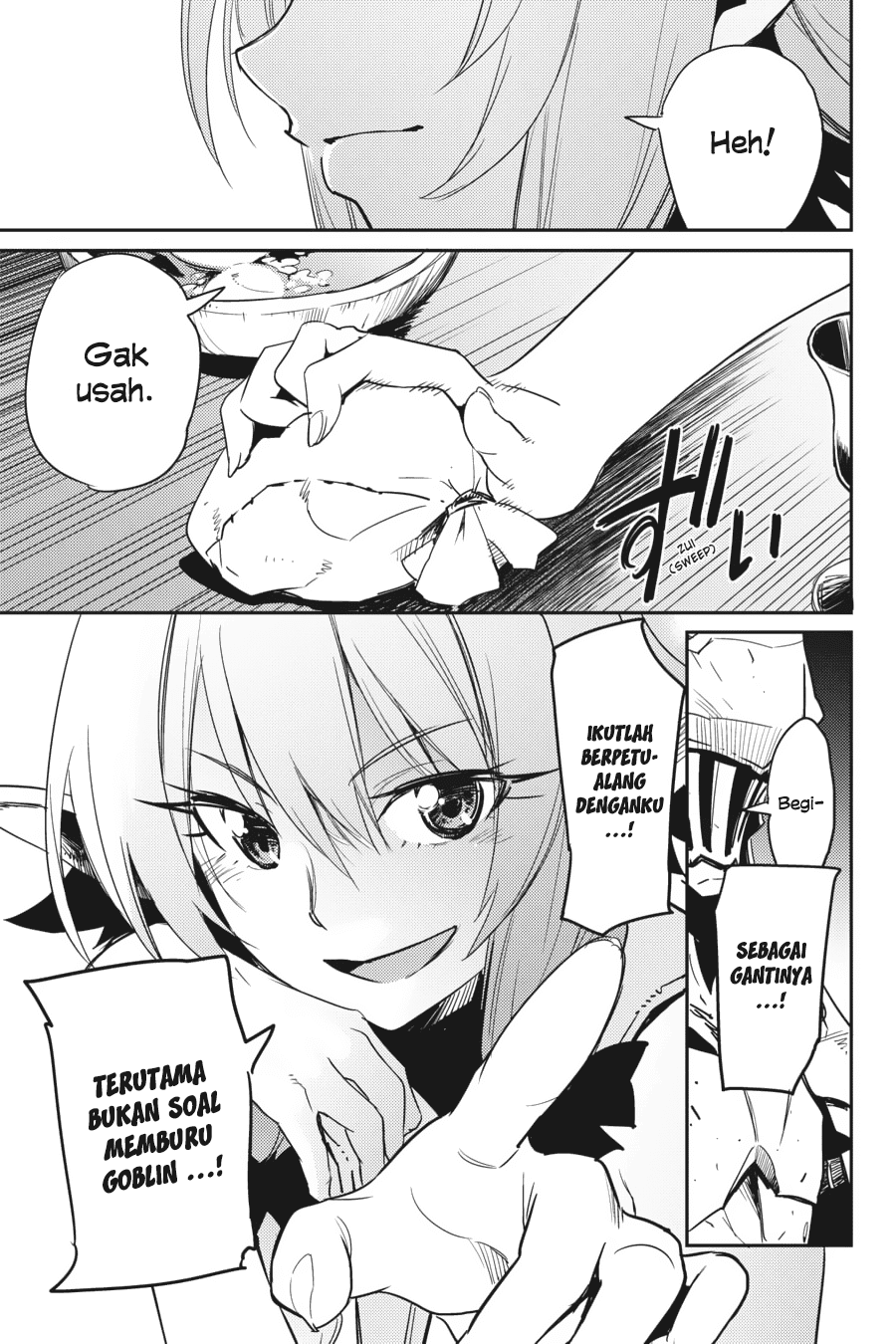 Halaman 28 dari Goblin Slayer Chapter 32