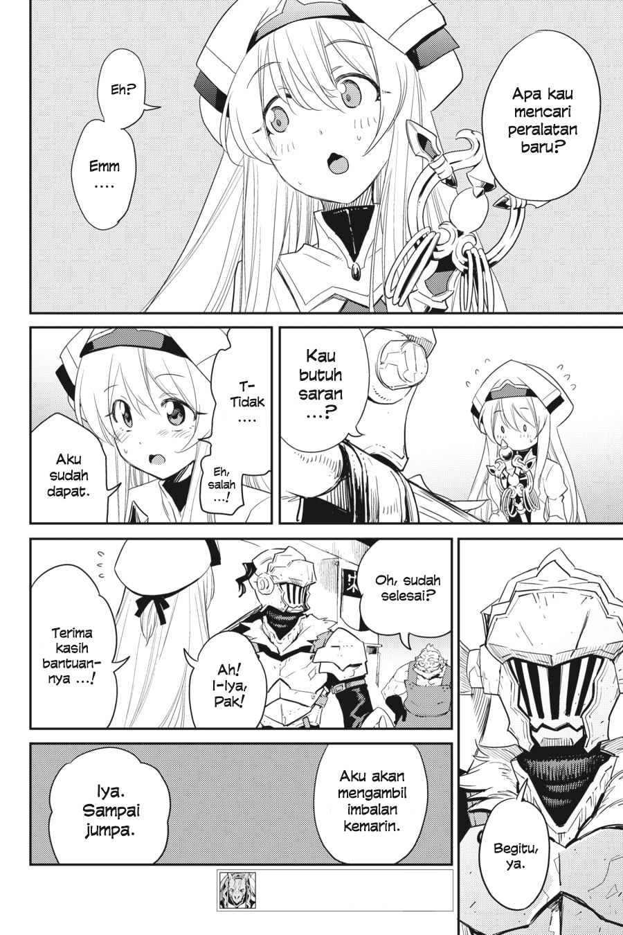 Halaman 7 dari Goblin Slayer Chapter 32