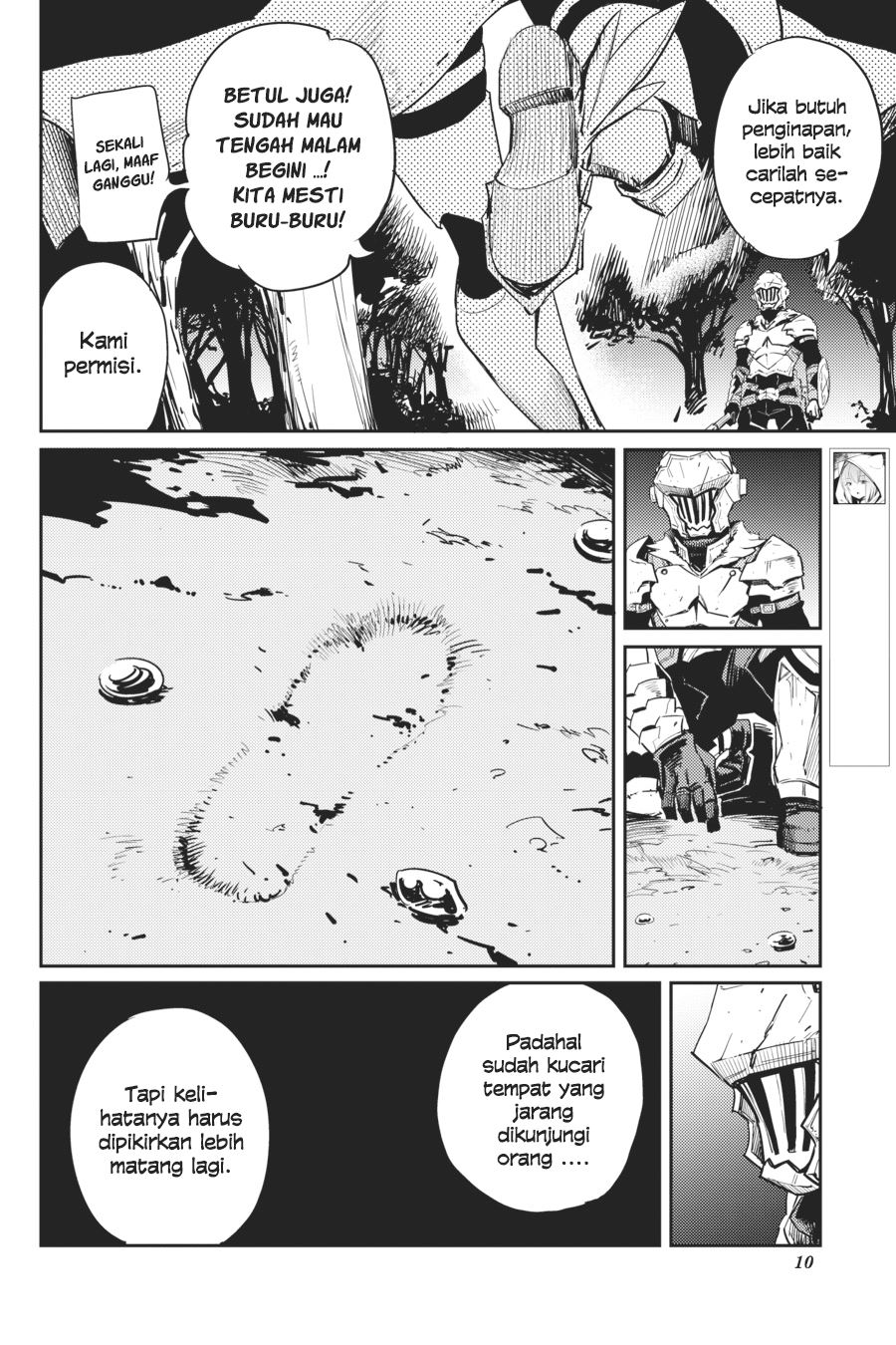 Halaman 11 dari Goblin Slayer Chapter 33