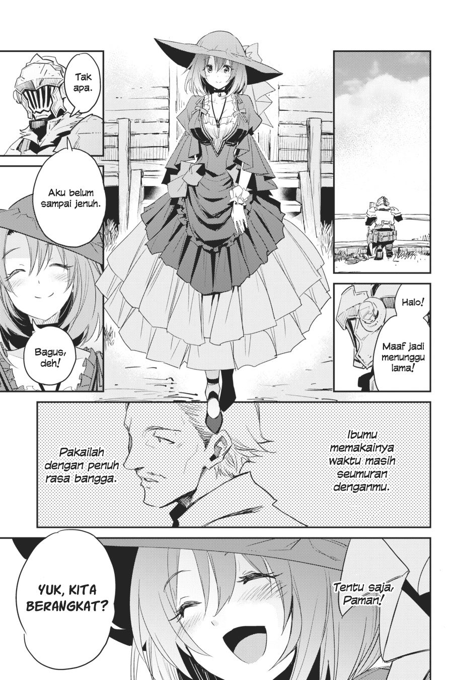 Halaman 14 dari Goblin Slayer Chapter 33