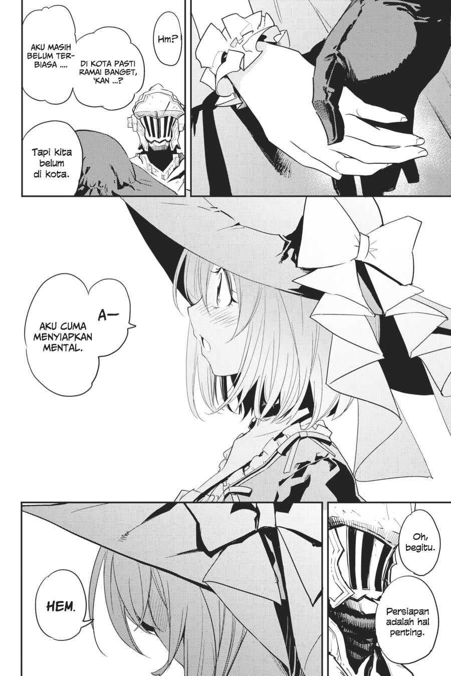 Halaman 15 dari Goblin Slayer Chapter 33