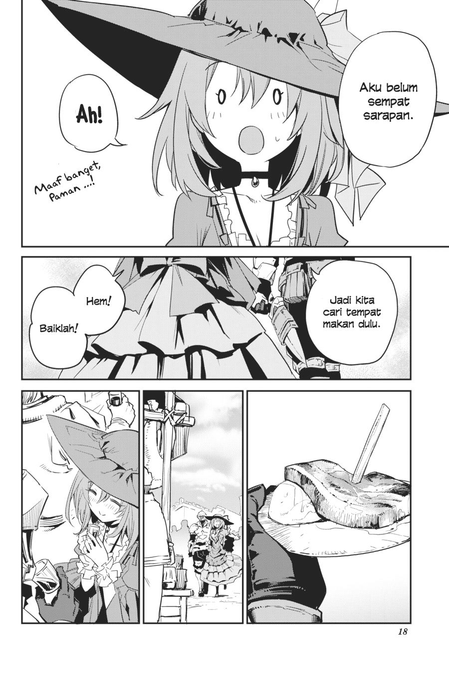 Halaman 19 dari Goblin Slayer Chapter 33