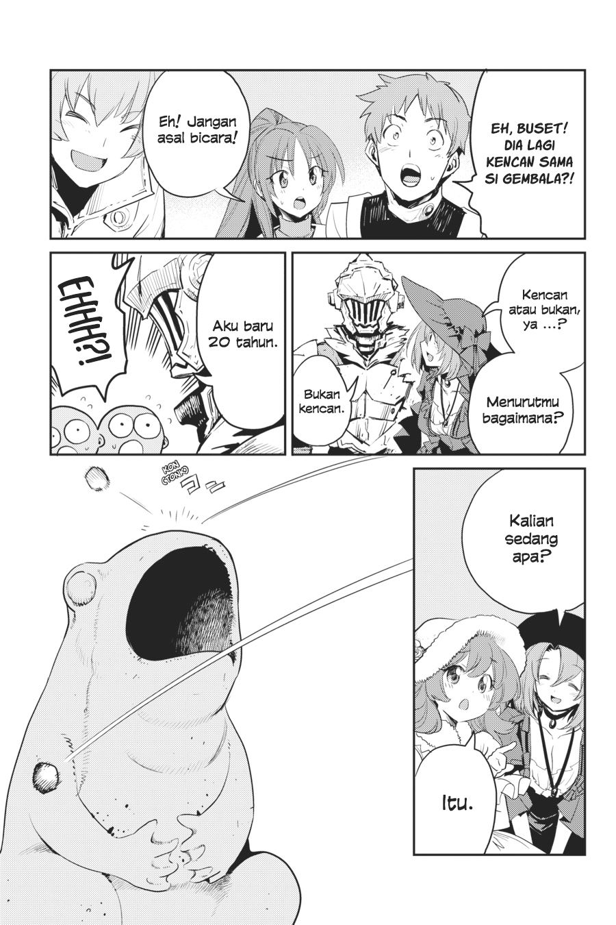 Halaman 25 dari Goblin Slayer Chapter 33