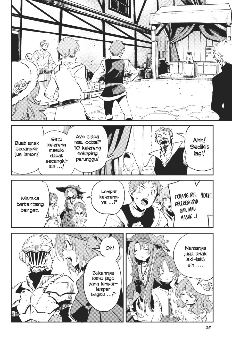 Halaman 26 dari Goblin Slayer Chapter 33