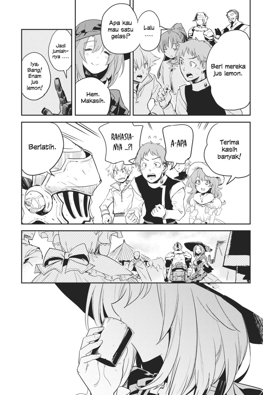 Halaman 29 dari Goblin Slayer Chapter 33