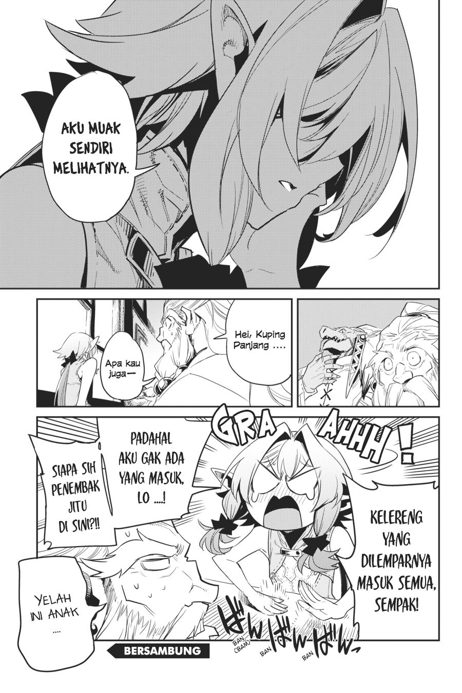 Halaman 35 dari Goblin Slayer Chapter 33