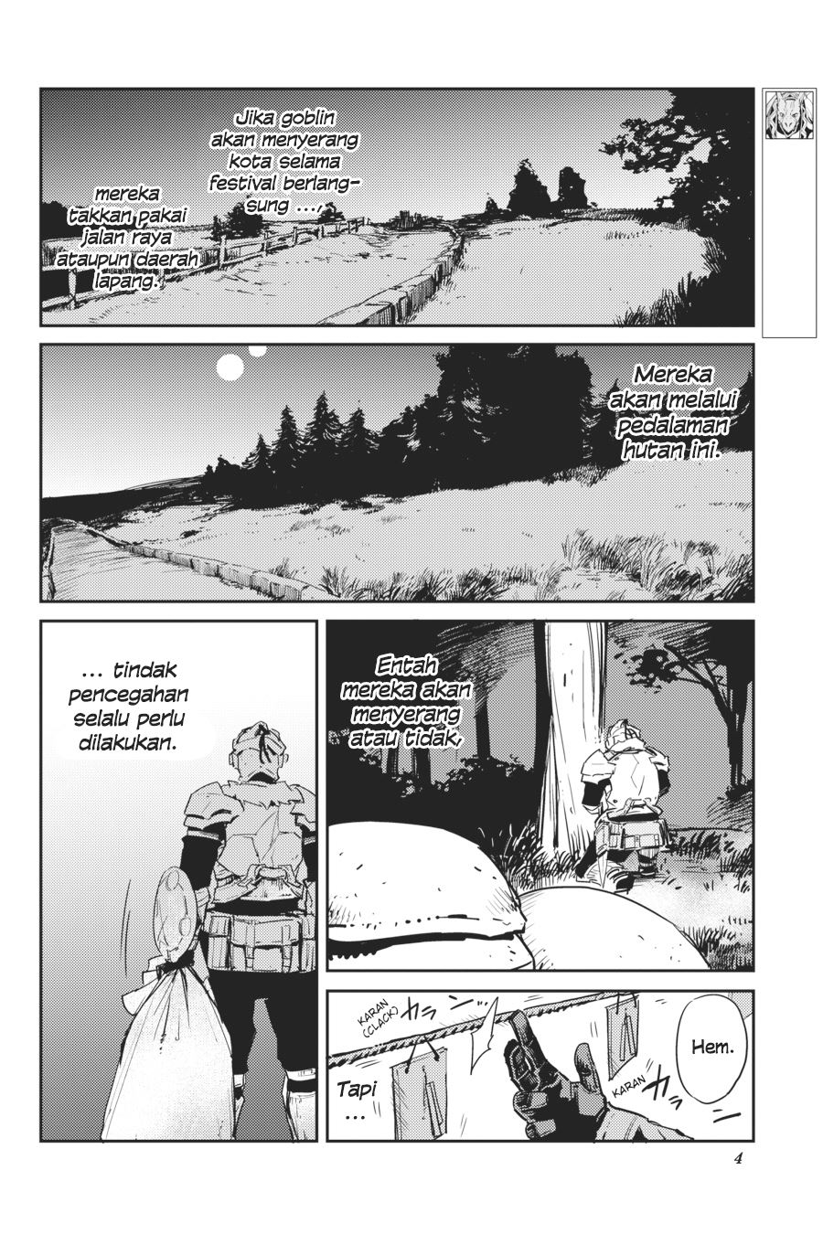 Halaman 5 dari Goblin Slayer Chapter 33