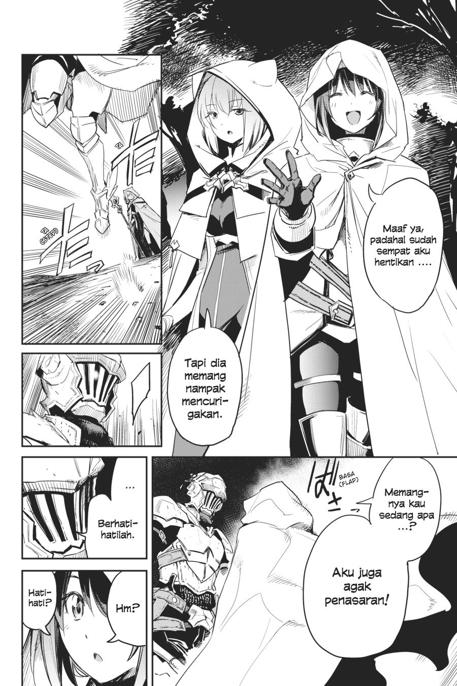 Halaman 9 dari Goblin Slayer Chapter 33