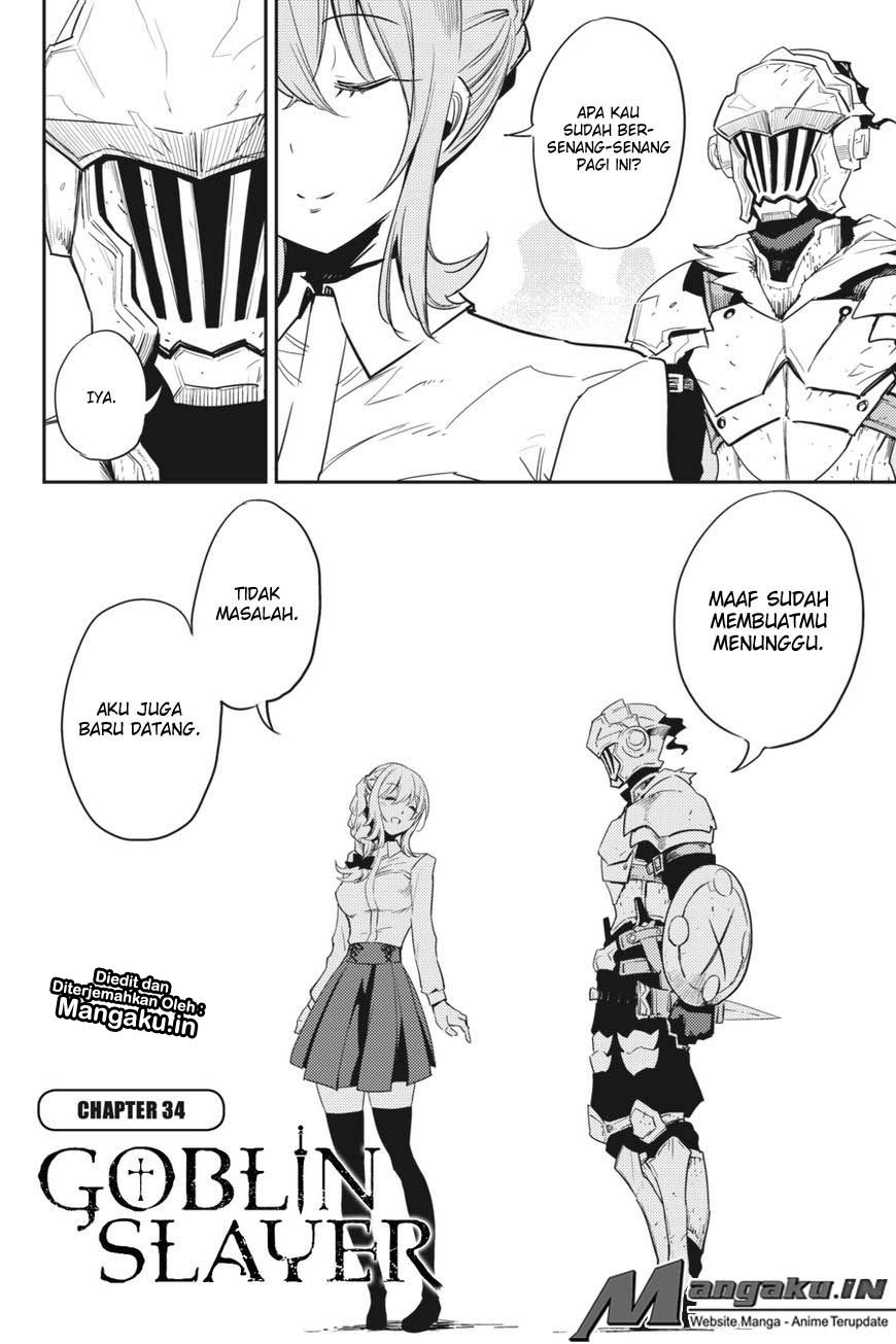 Halaman 4 dari Goblin Slayer Chapter 34