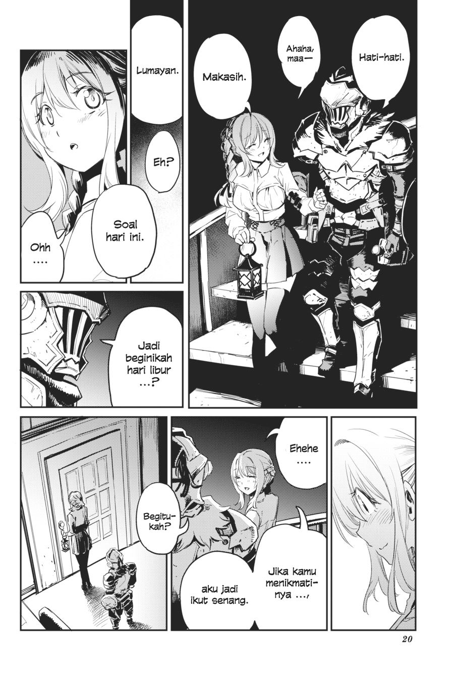 Halaman 16 dari Goblin Slayer Chapter 35