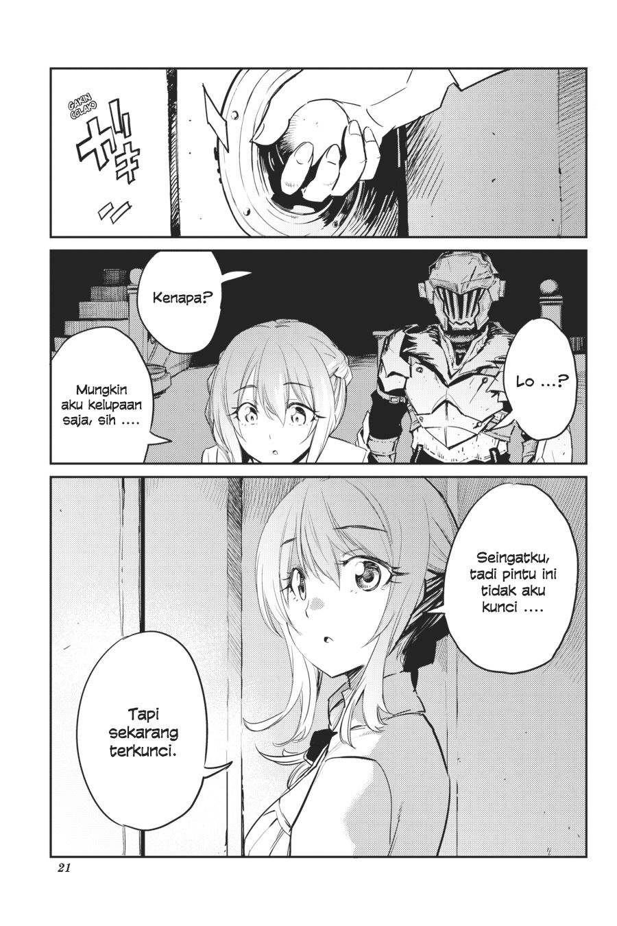 Halaman 17 dari Goblin Slayer Chapter 35