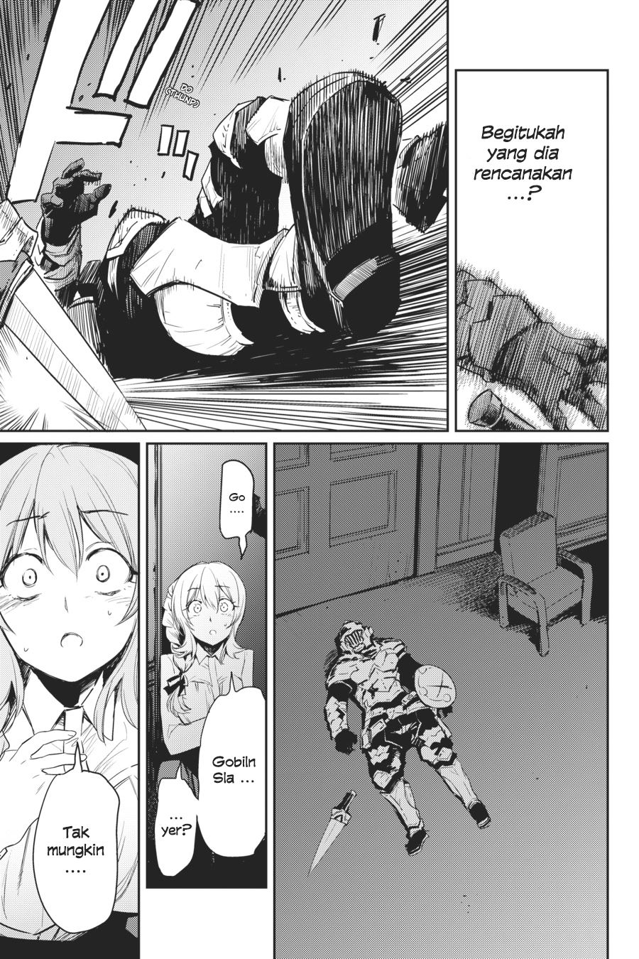 Halaman 27 dari Goblin Slayer Chapter 35