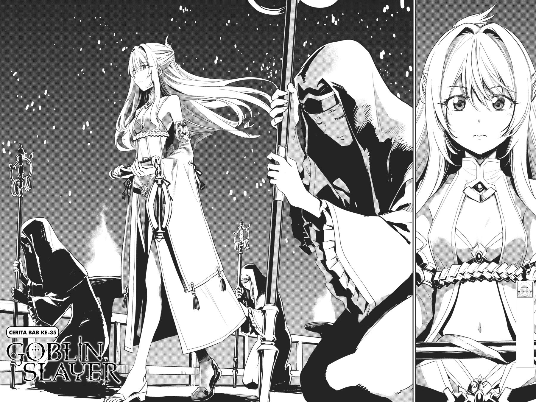 Halaman 3 dari Goblin Slayer Chapter 35