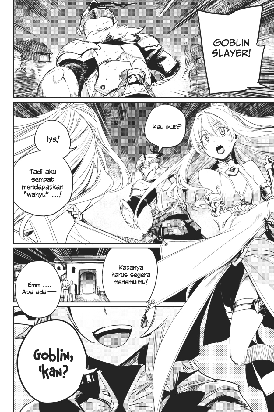 Halaman 11 dari Goblin Slayer Chapter 36