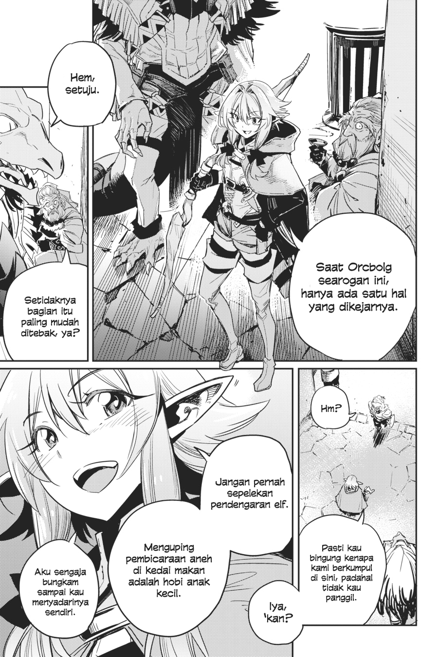 Halaman 12 dari Goblin Slayer Chapter 36