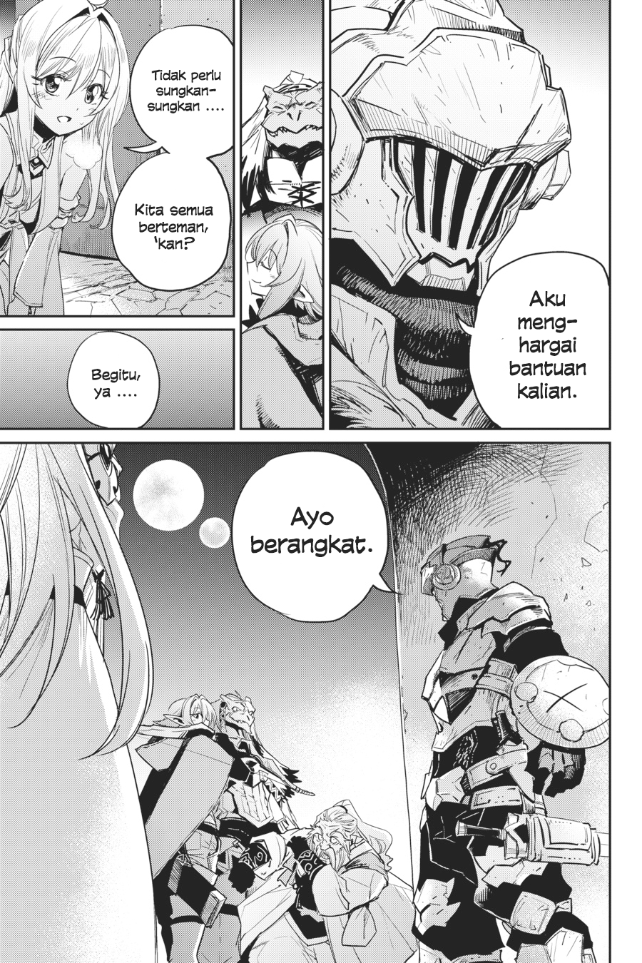 Halaman 14 dari Goblin Slayer Chapter 36