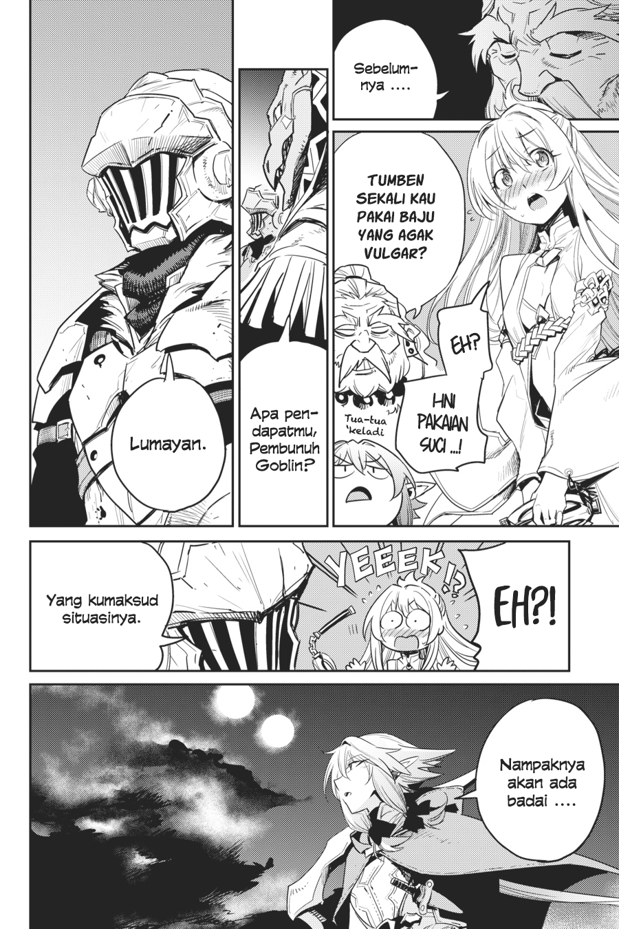 Halaman 15 dari Goblin Slayer Chapter 36